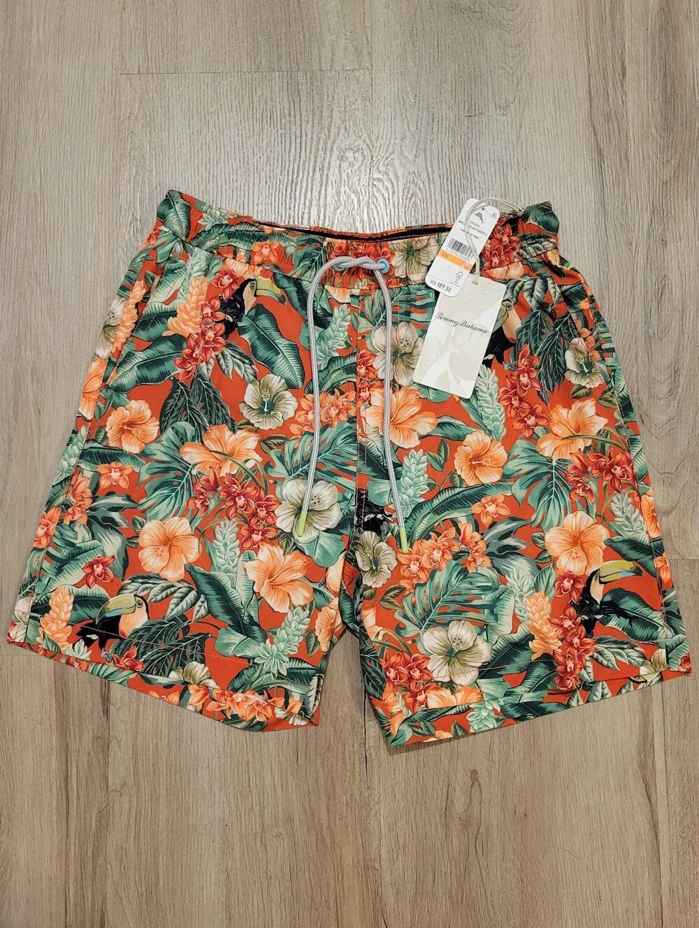NWT Tommy Bahama Naples Toucan Paradise 6